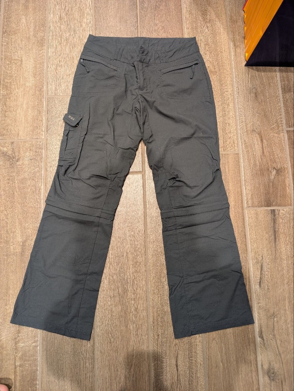 REI Women's Black Boot-Cut Cargo Pants